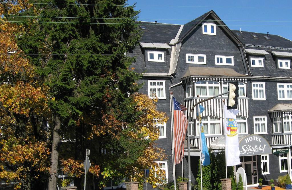 Hotel Schieferhof - Glaslust Neuhaus am Rennweg Dış mekan fotoğraf